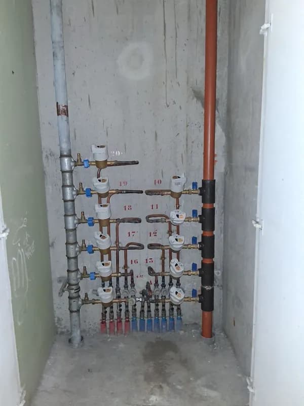 Remplacement colonne Alimentation Eau Potable 